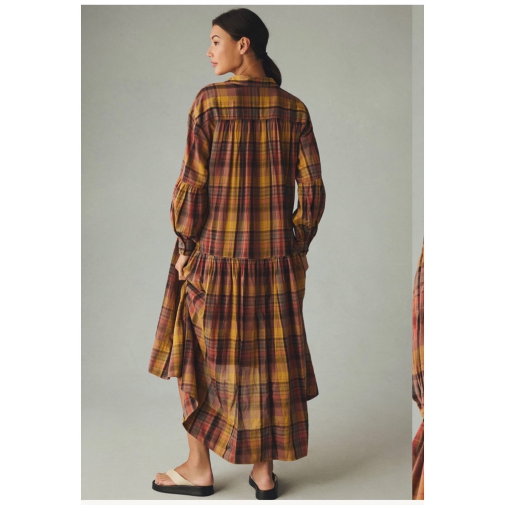 Long-Sleeve Tiered High-Low
Dress - Picture 4 of 10